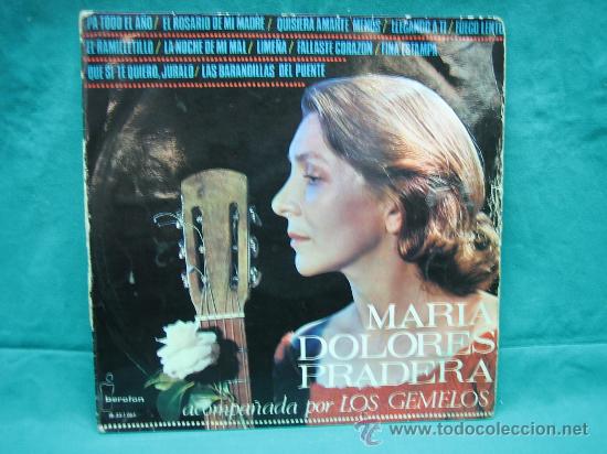 Discos de vinilo: LP  Maria Dolores Pradera - Foto 1