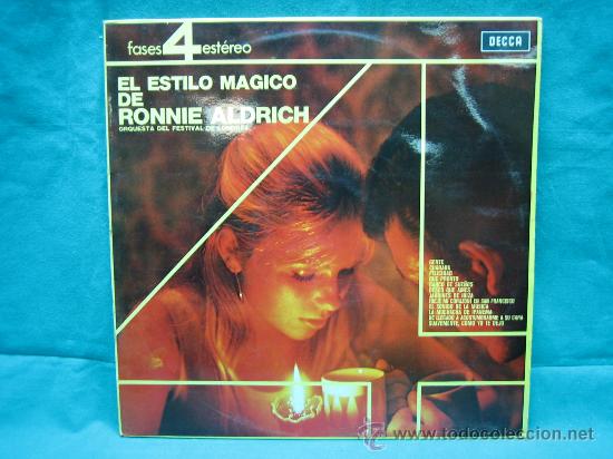 Discos de vinilo: LP Ronnie Aldrich - Foto 1