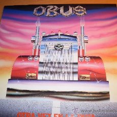 Discos de vinilo: OBUS ( OTRA VEZ EN LA RUTA ) LP 1990 ESPAÑA CON ENCARTE (M/M) (VIN1)