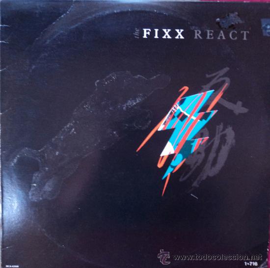 Discos de vinilo: The Fixx, React, Edicion de 1987 de Usa - Foto 1