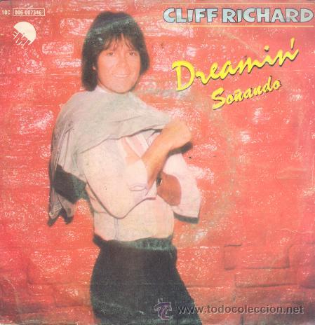 Discos de vinilo: CLIFF RICHARD - DREAMIN / DYNAMITE - SINGLE ESPA&Ntilde;OL RARO DE VINILO - Foto 1