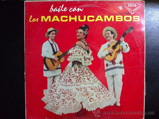 Discos de vinilo: BAILE CON LOS MACHUCAMBOS - LP - Foto 1