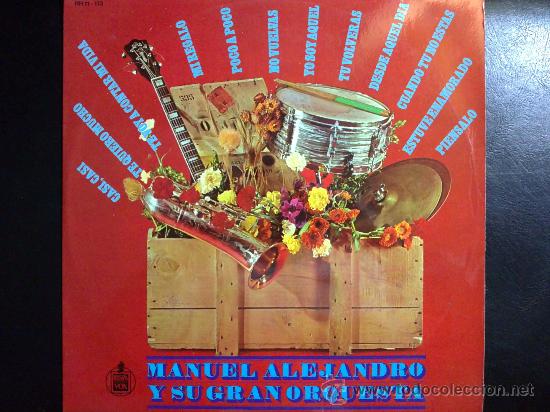 Discos de vinilo: MANUEL ALEJANDRO Y SU GRAN ORQUESTA. LP DE VINILO - Foto 1
