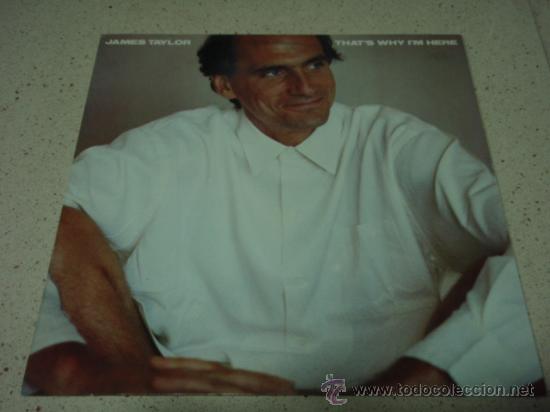 Discos de vinilo: James Taylor &lrm;&ndash; Thats Why Im Here Holanda,1985 CBS - Foto 1