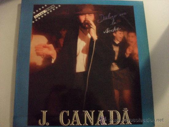 Discos de vinilo: J. CANADA - DIALOGO CON LA NOCHE - 1986 - Foto 1
