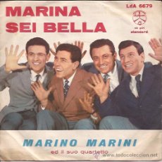 Discos de vinilo: SINGLE-MARINO MARINI-DURIUM 6679-ITALIA-196??. Lote 29789944