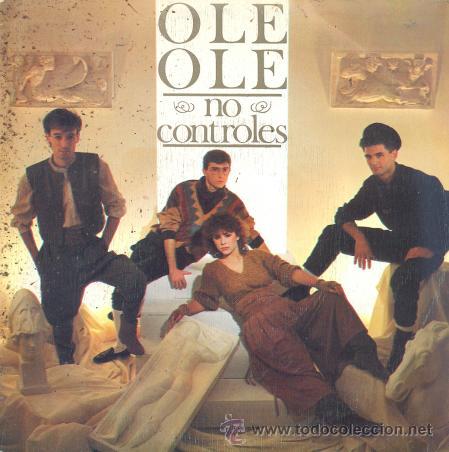 Discos de vinilo: OLE OLE CON VICKY LARRAZ ( AUTOR NACHO CANO - MECANO )- NO CONTROLES - SINGLE DE VINILO C-43