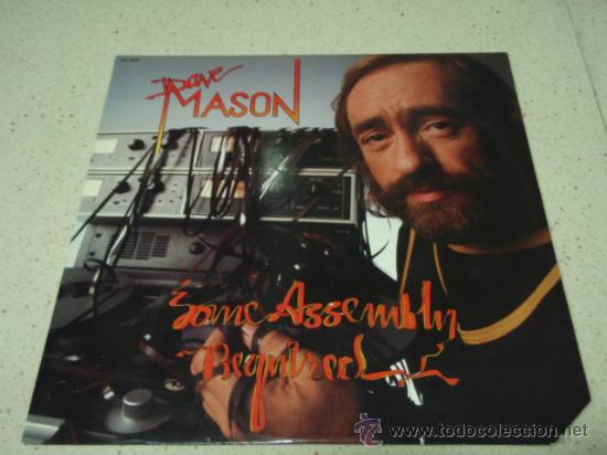 Discos de vinilo: DAVE MASON ( SOME ASSEMBLY REQUIRED ) 1987-CANADA LP33 CHUMBLEY RECORDS - Foto 1
