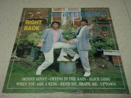 Discos de vinilo: THE BLUE DIAMONDS ( RIGHT BACK ) 1987 - HOLANDA LP33 - Foto 1