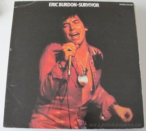 Discos de vinilo: ERIC BURDON - SURVIVOR - LP 1977 - Foto 1