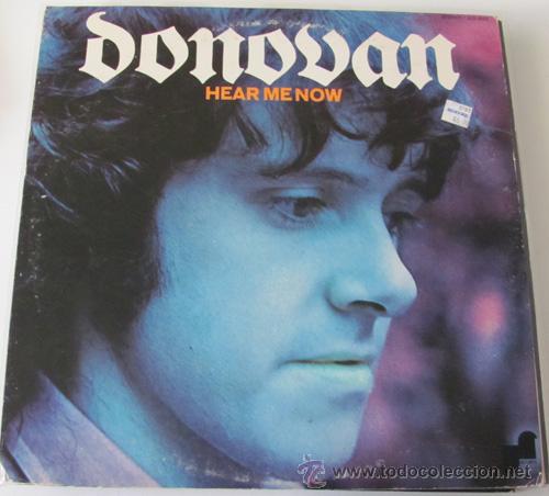Discos de vinilo: DONOVAN - HEAR ME NOW - PRINTED IN USA - - Foto 1