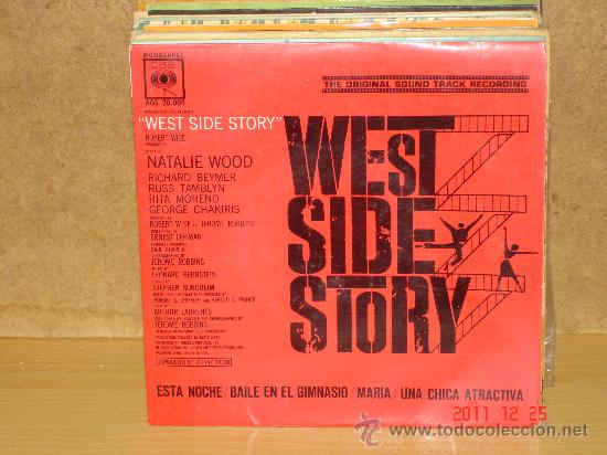 Discos de vinilo: West Side Story  - EP - 1962 - CBS - AGS-200092 - Foto 1