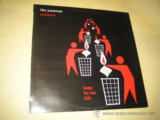 Discos de vinilo: THE PASSAGE - ENFLAME - ED. ESPA&Ntilde;OLA 1983 - Foto 1