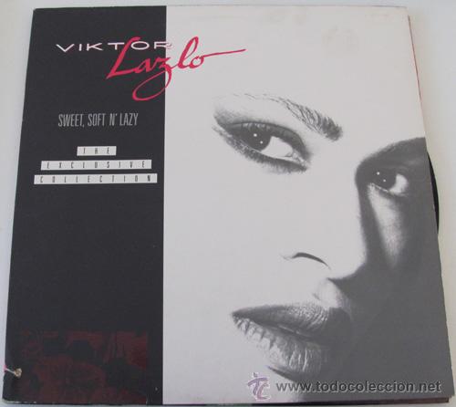 Discos de vinilo: VIKTOR LAZLO - SWEET, SOFTNLAZY - LP 1990 - Foto 1