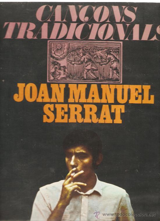 Discos de vinilo: LP JOAN MANUEL SERRAT - CAN&Ccedil;ONS TRADICIONALS - Foto 1