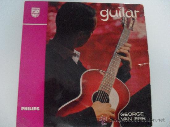 Discos de vinilo: GEORGE VAN EPS - GUITAR - LETS DO IT + 3 EP - Foto 1