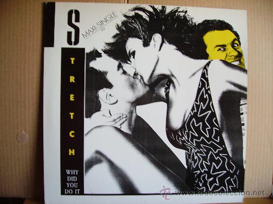 Discos de vinilo: STRETCH --- WHY DID YOU DO IT -- MAXI-SINGLE - Foto 1