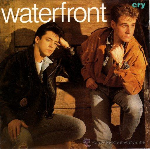 Discos de vinilo: WATERFRONT &middot;&middot;&middot; Cry / Saved - (single 45 rpm) &middot;&middot;&middot; NUEVO - Foto 1