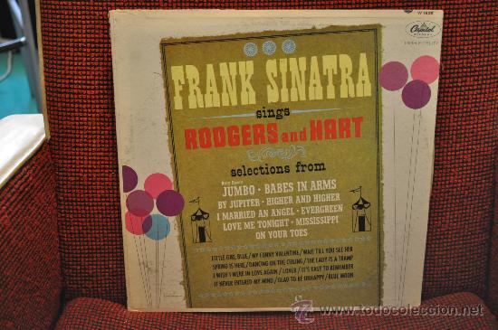 Discos de vinilo: FRANK SINATRA - Sings Rodgers and Hart - Foto 1