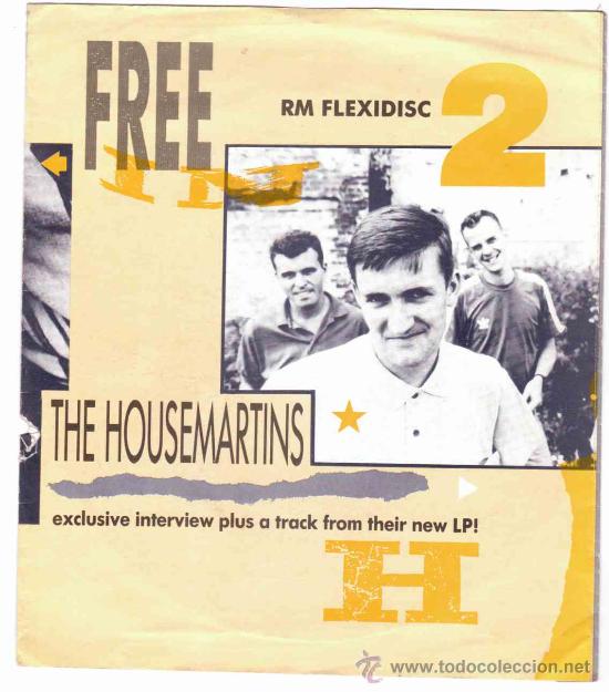 Discos de vinilo: the HOUSEMARTINS - Flexi WE ARE NOT GOING BACK plus interview - Foto 1