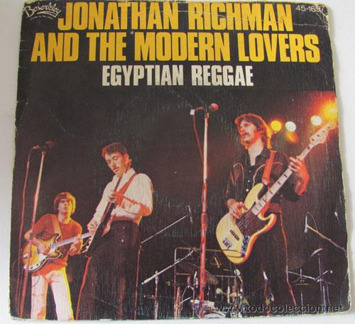 Discos de vinilo: JONATHAN RICHMAN - EGYPTIAN REGGAE - SINGLE ESPA&Ntilde;OL 1977 - Foto 1