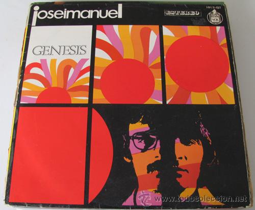 Discos de vinilo: JOSE Y MANUEL - GENESIS - LP ORIGINAL ESPA&Ntilde;OL 1970 - Foto 1