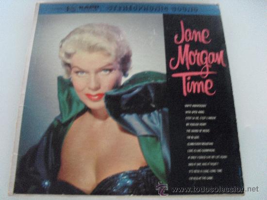 Discos de vinilo: JANE MORGAN - TIME - Foto 1
