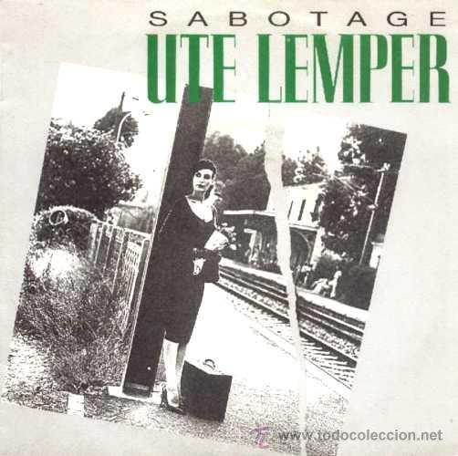 Discos de vinilo: UTE LEMPER - Sabotage - (Single 45 rpm) - Foto 1