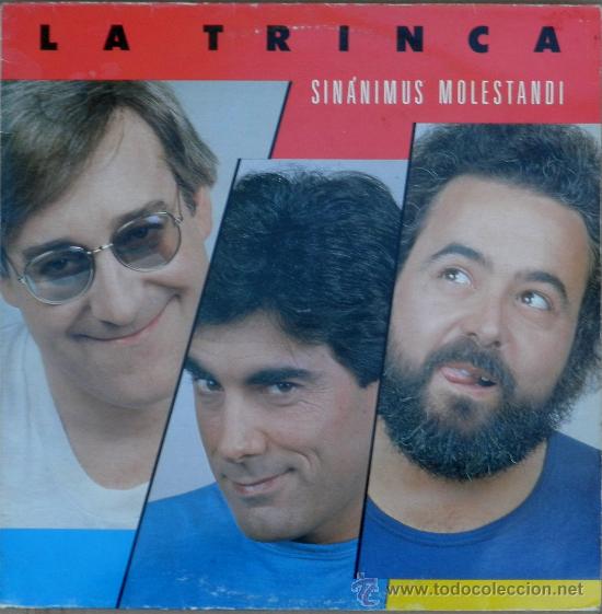 Discos de vinilo: LA TRINCA - SIN&Aacute;NIMUS MOLESTANDI (LP) 1985 - Foto 1