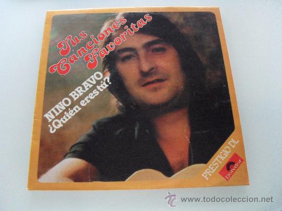Discos de vinilo: NINO BRAVO - QUIEN ERES TU 1981 - Foto 1