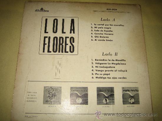 Discos de vinilo: LOLA FLORES - ED. VENEZUELA - Foto 2