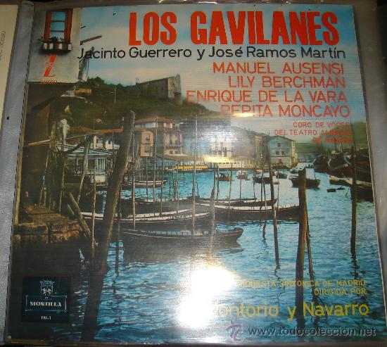 Discos de vinilo: VINILO DE LA ORQUESTA SINFONICA DE MADRID - LOS GAVILANES - Foto 1