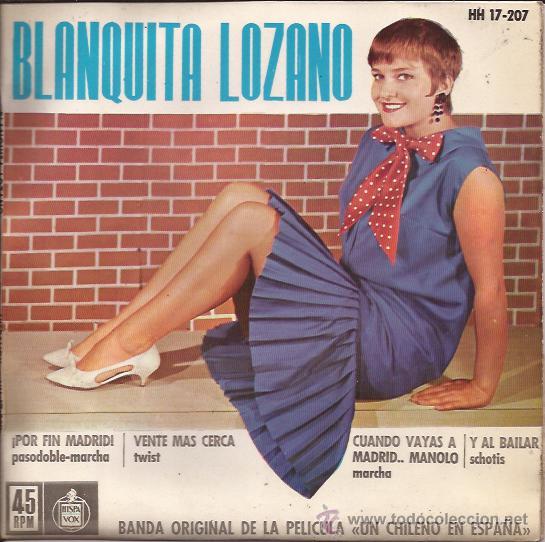 Discos de vinilo: EP-BLANQUITA LOZANO-HISPAVOX 17207 - Foto 1