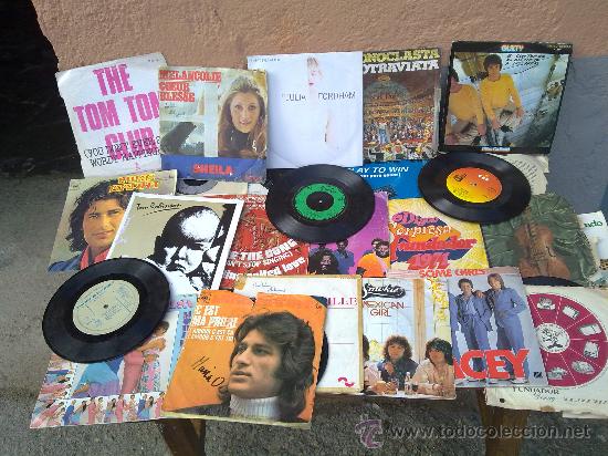 Discos de vinilo: LOTE DE 25 DISCOS SINGLES DE VINILO. - Foto 1