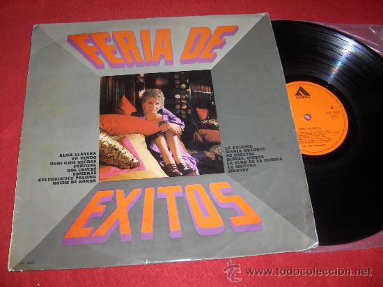 Discos de vinilo: LOS TRES HERNANDEZ Feria de Exitos LP 1970 Alcance - Foto 1
