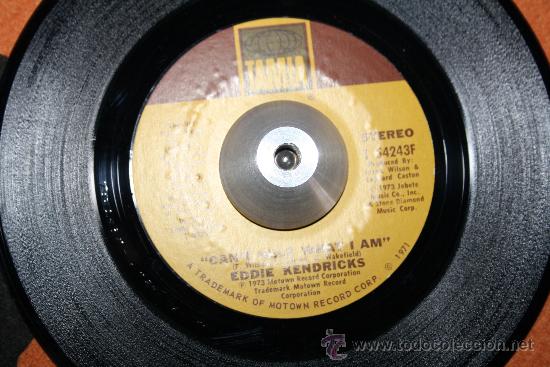 Discos de vinilo: EDDIE KENDRICKS - &rdquo;BOOGIE DOWN&rdquo; / &rdquo;CANT HELP WHAT I AM&rdquo; - Foto 1