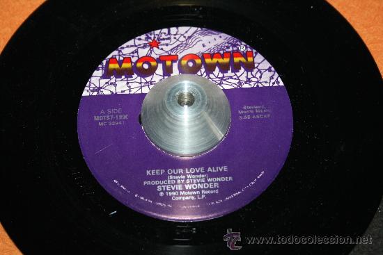 Discos de vinilo: STEVIE WONDER - &rdquo;KEEP OUR LOVE ALIVE&rdquo; - Foto 1