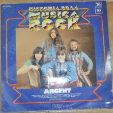 Discos de vinilo: ARGENT / HISTORIA DE LA MUSICA ROCK Nº 76 (LP CBS)