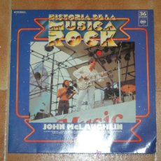 Discos de vinilo: JOHN MCLAUGHLIN: HISTORIA DE LA MUSICA ROCK 36 LP
