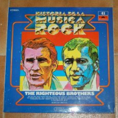 Discos de vinilo: THE RIGHTEOUS BROTHERS - HISTORIA DE LA MUSICA ROCK VOL. 41, ESPAÑOL, POLYDOR-1982