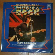 Discos de vinilo: ROY ORBISON LP HISTORIA DE LA MUSICA ROCK VOL 48 SPA 1982 CANCIONES EN PORTADA