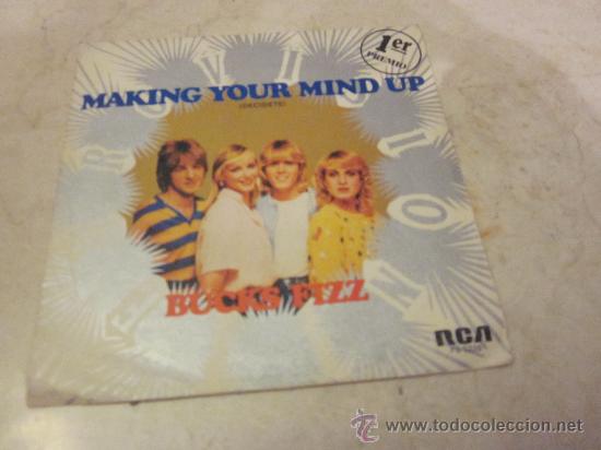 Discos de vinilo: BUCKS FIZZ - MAKING YOUR MIND UP 7 - Foto 1
