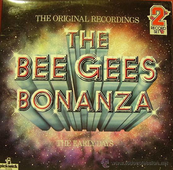 Discos de vinilo: BEE GEES-BONANZA LP VINILO DOBLE (ENGLAND)
