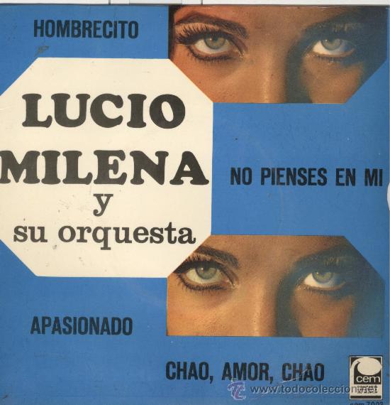 Discos de vinilo: lucio milena . cem 1967. sp - Foto 1