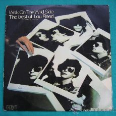 Discos de vinilo: LP THE BEST OF LOU REED 1977. Lote 30025962