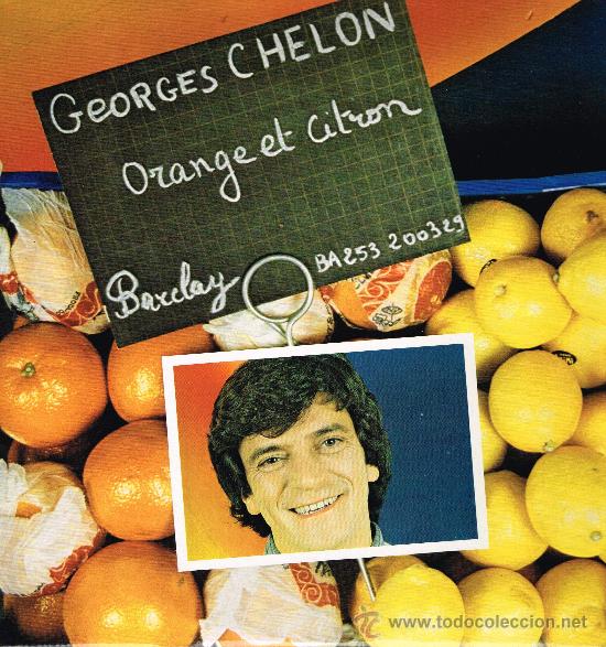 Discos de vinilo: Georges Chelon - Orange et citron - Lp 1982 - Foto 1