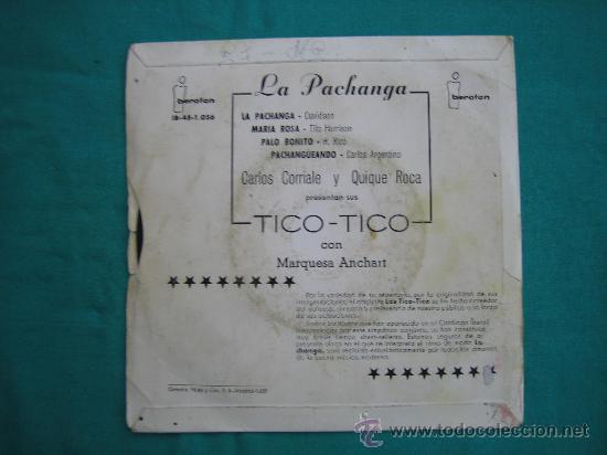 Discos de vinilo: Singels La Pachanga a&ntilde;o 1961 - Foto 2