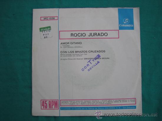 Discos de vinilo: Singels Rocio Jurado a&ntilde;o 1970 - Foto 2