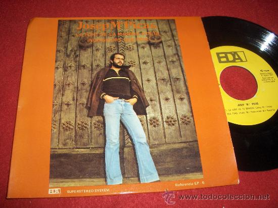 Discos de vinilo: JOSEP MARIA PICAS La font de la mandra / Poeta ..+2 7&rdquo; EP 1977 EDA CATALA