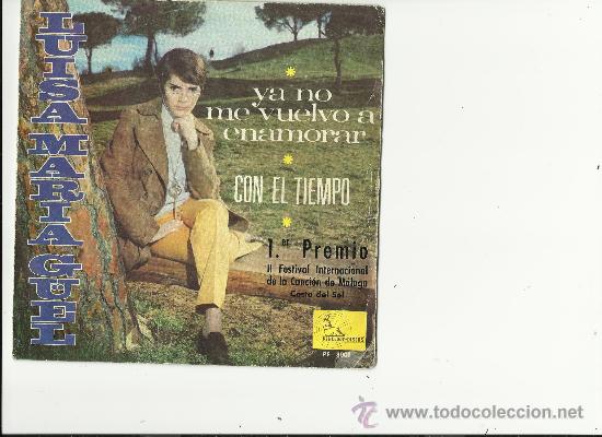 Disques de vinyle: luisa maria guel..Premio del festival de malaga.1969